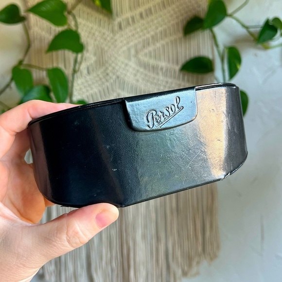 Authentic Persol Sunglasses Case – Black Hard Shell Replacement Eyewear Case - Picture 1 of 7
